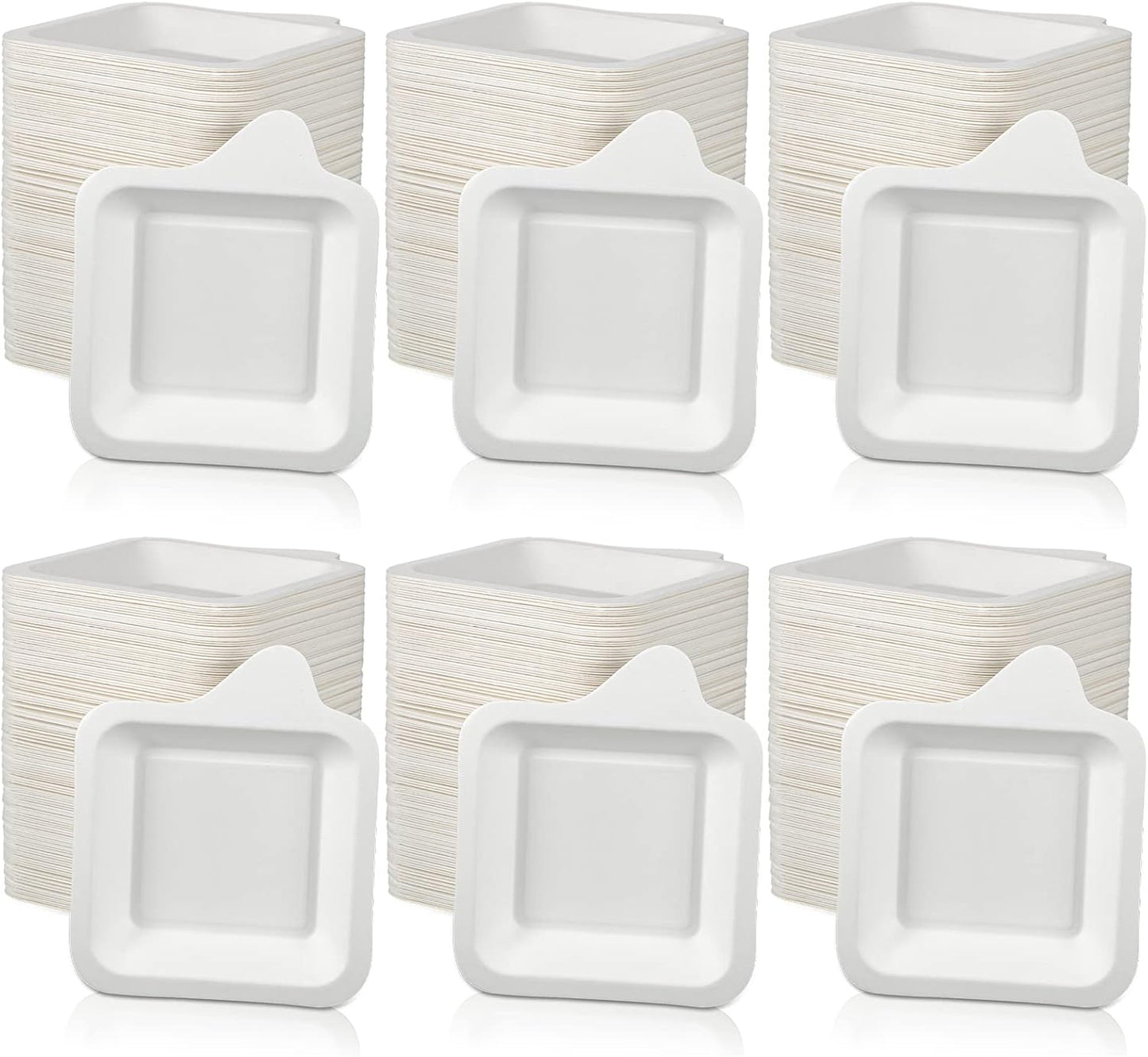 Remerry 600 Pcs Small Disposable Paper Plates for Parties