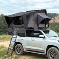 Sanhima Hard Shell Rooftop Tent - Stargaze Window, LED Light, 2-3 Person for Ultimate Car Camping
