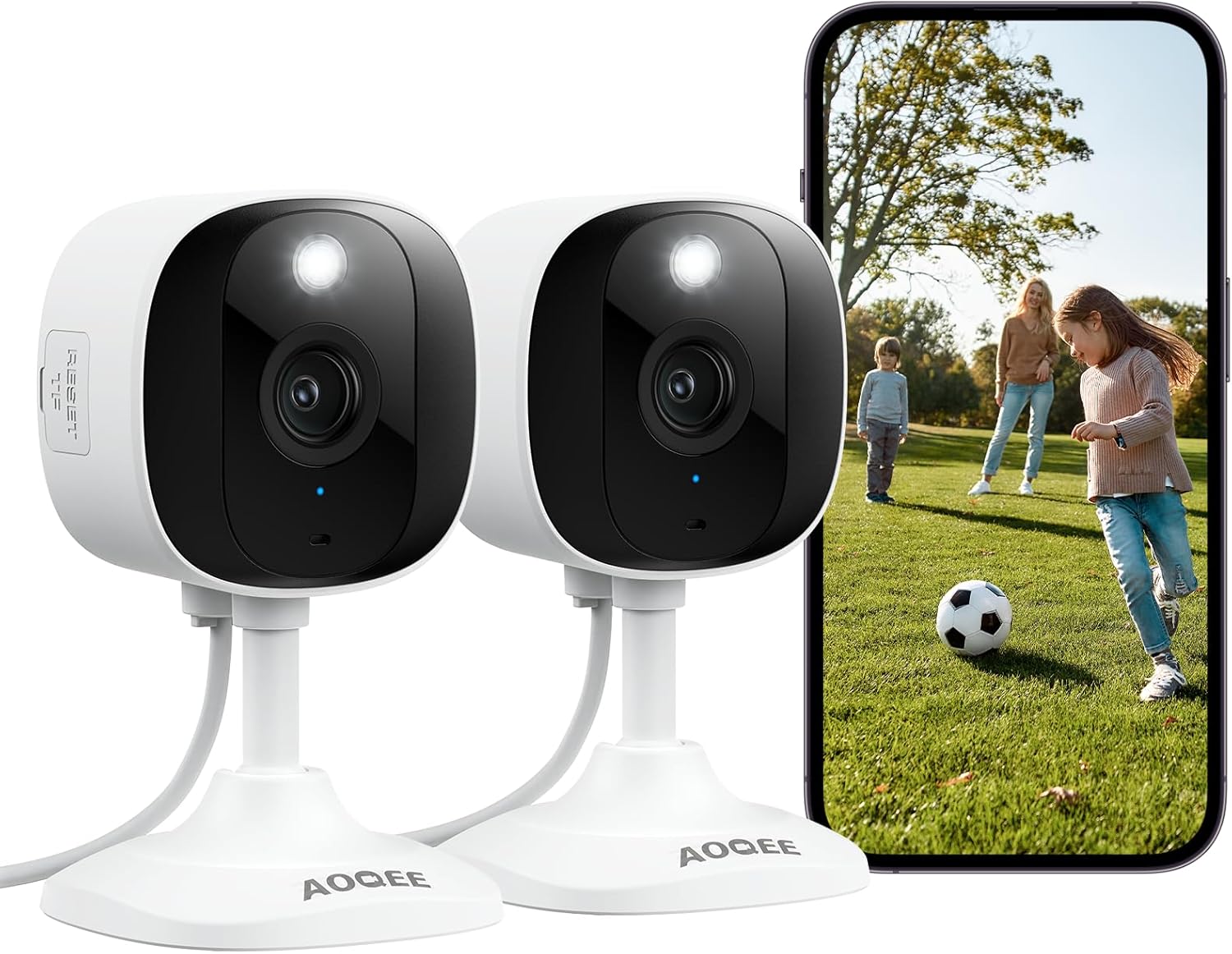 2K Smart Home Security Camera Pack