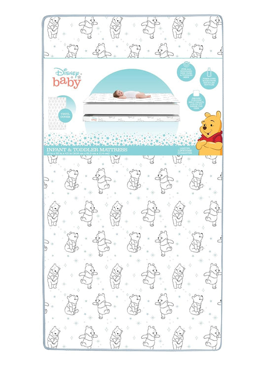Delta Children Disney Winnie the Pooh Crib Mattress for Safety