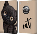 Stylish Black Cat Faces Wallet Case in Leather by Animal Club