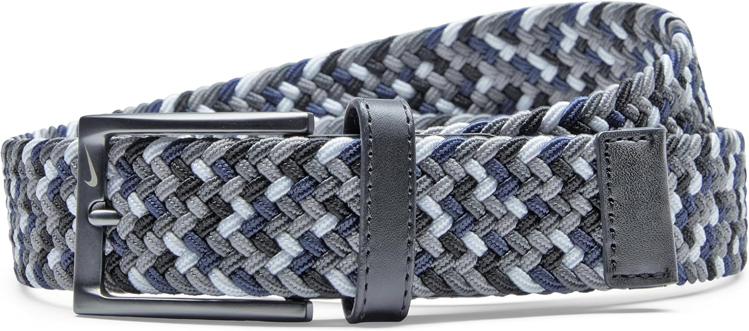 Nike mens Stretch Woven Belt for Ultimate Comfort and Style