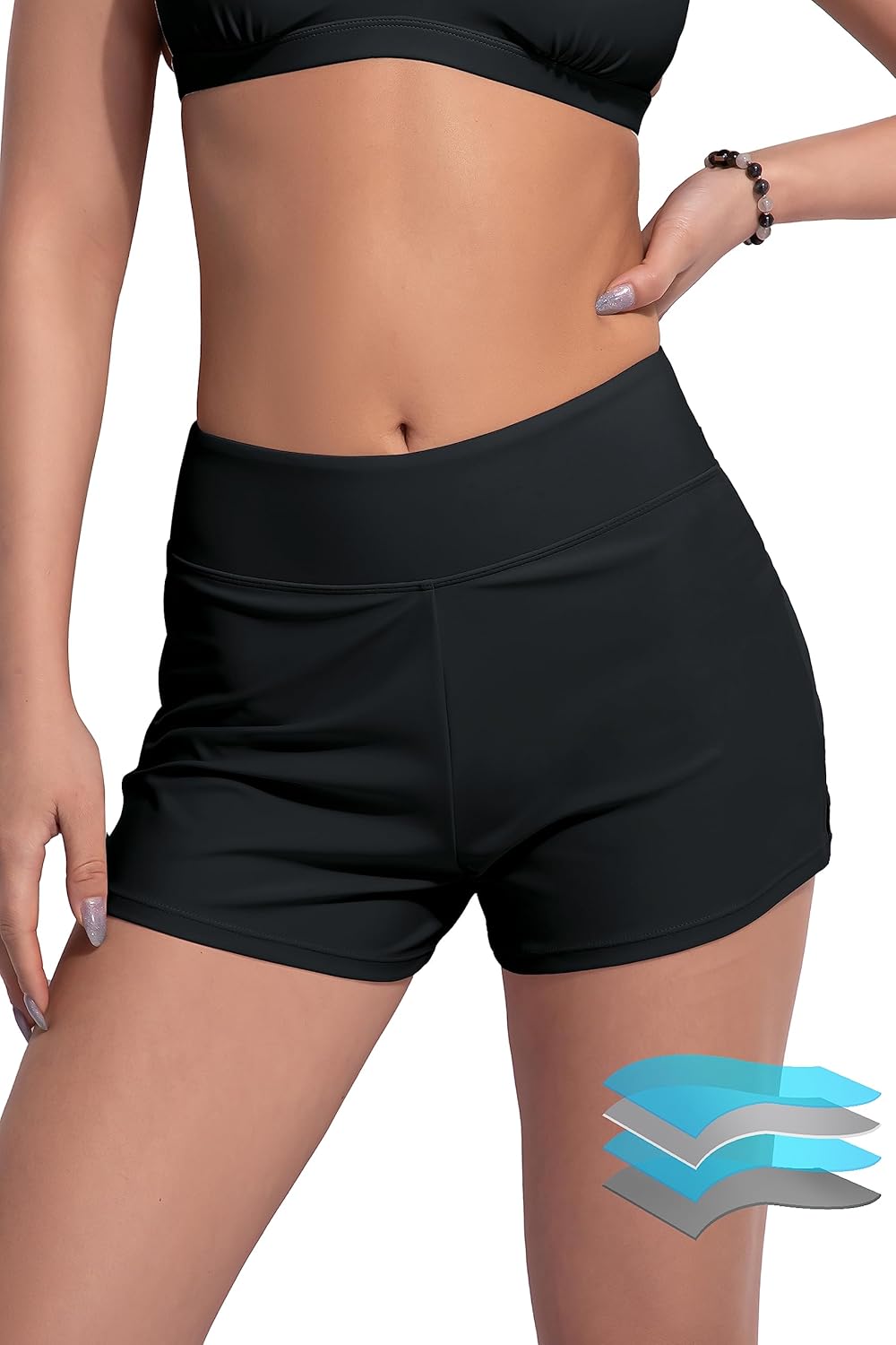 Beautikini Period Swimwear for Girls - Leakproof Swim Shorts