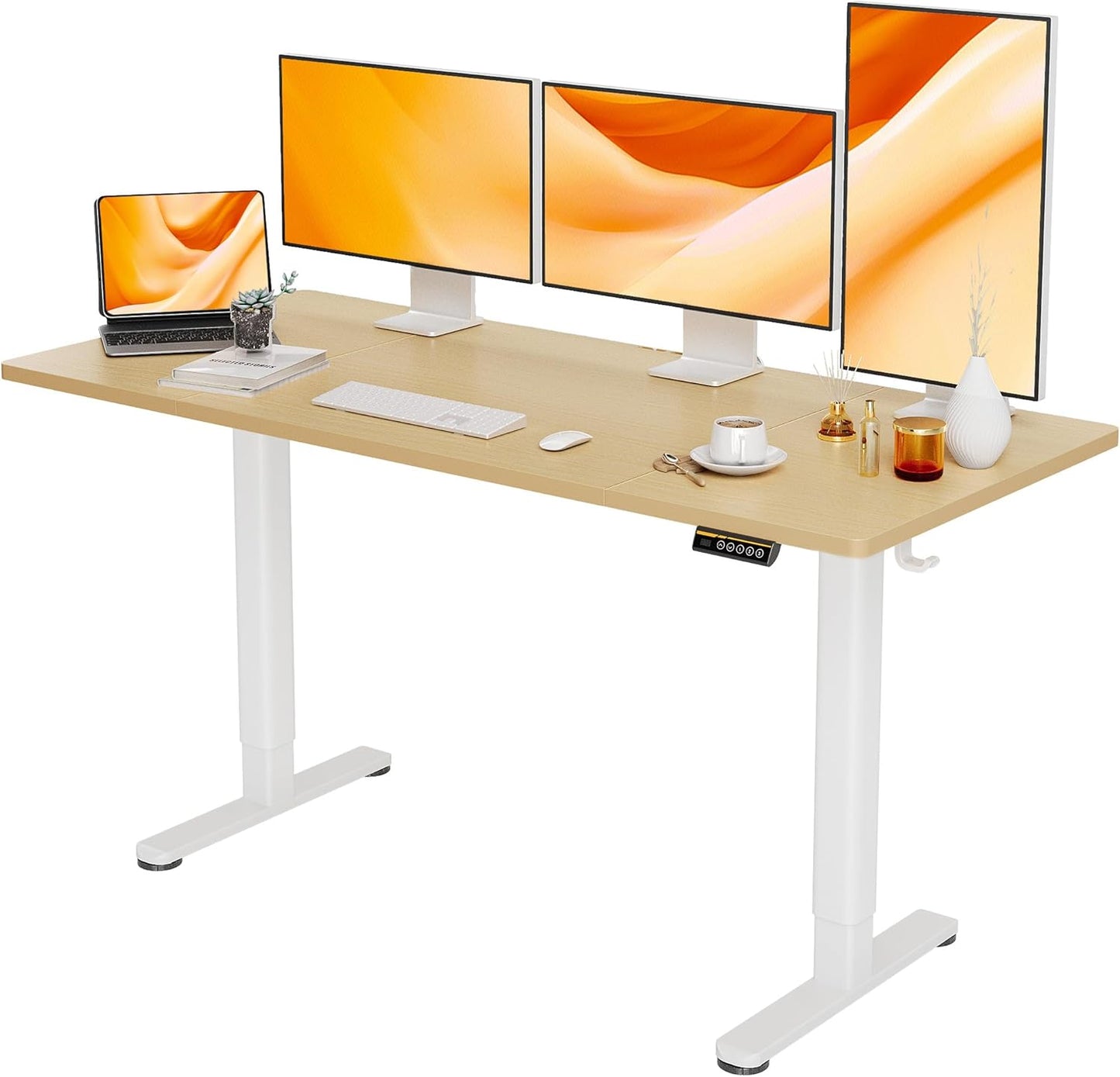 Claiks Electric Standing Desk for Ergonomic Home Office Setup