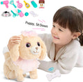 Puppy Toys for Girls - Interactive Golden Retriever Plush with Sitting