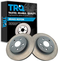 TRQ Rear Disc Brake Rotor Kit for Buick Chevrolet Cadillac