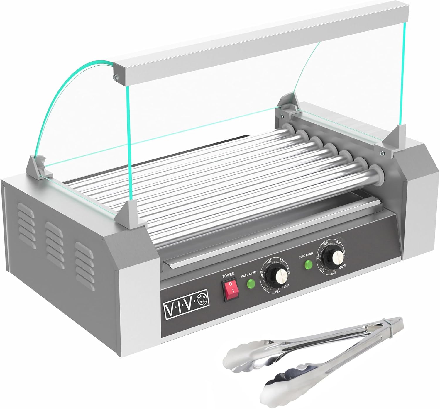 VIVO Electric Hot Dog Roller Grill Warmer for Events and Home