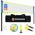 20FT Outdoor Volleyball Net Set System for Backyard Beach - Quick