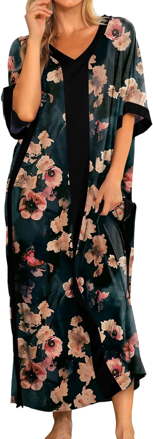 Bloggerlove Women Nightgowns Cotton Caftan House Dress Review