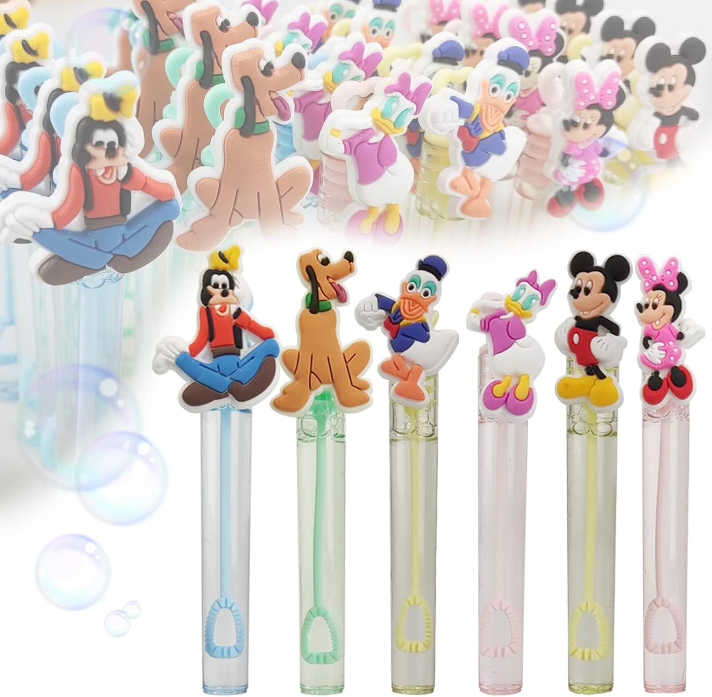 Mickey Mouse Bubble Wand Set - Perfect Party Favors!