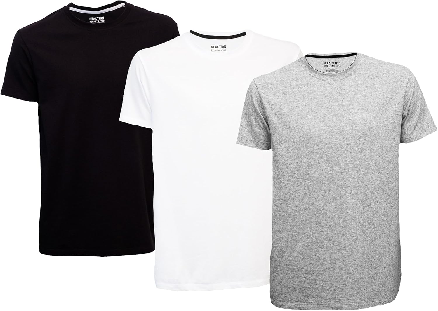 Kenneth Cole REACTION Mens T-Shirt Pack of 3 for Modern Style