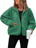 ReachMe Womens Sherpa Jacket: Cozy Fleece Winter Style