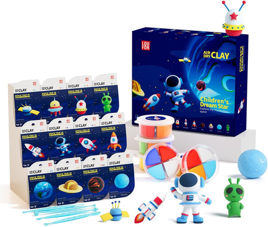 Air Dry Clay Kits for Kids - Safe Non-Toxic Modeling Fun