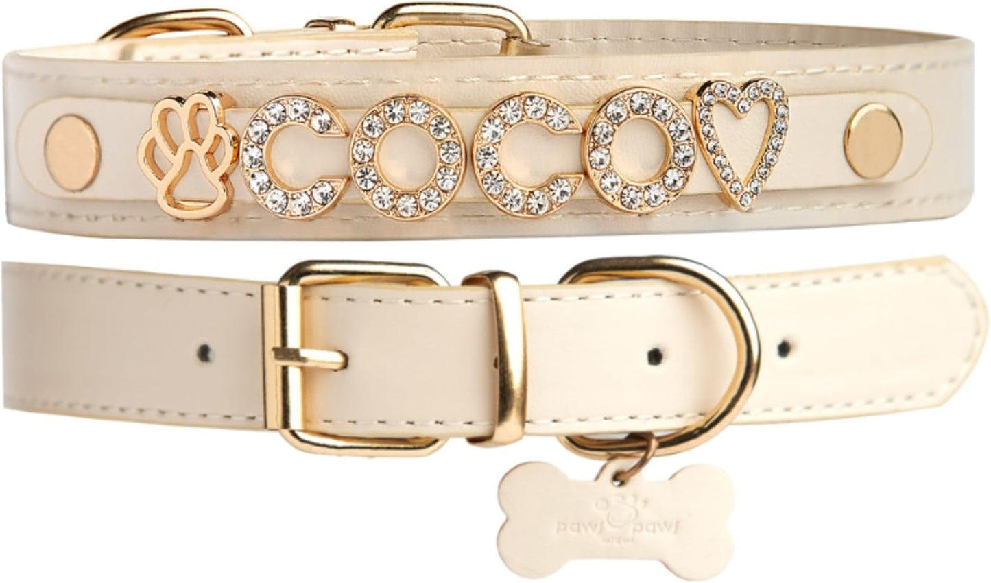 Luxury Custom Bling Dog Collars for Small to Large Dogs
