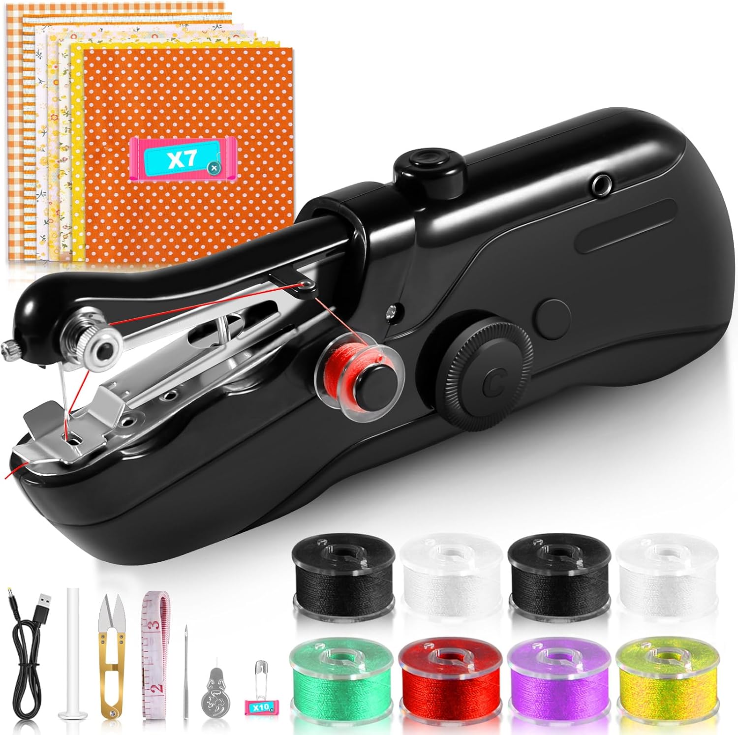 Portable Electric Sewing Machine - Fast Stitching!