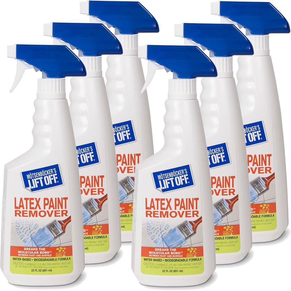 Motsenbocker's Lift Off Latex Paint Remover Spray for Easy Cleanup