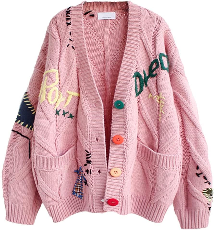 Women's Cable Knit Long Sleeve Open Front Cardigan for All Occasions