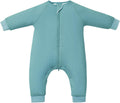 Baby Sleep Sacks with Feet 1.0 TOG Long Sleeve Wearable Blanket Full