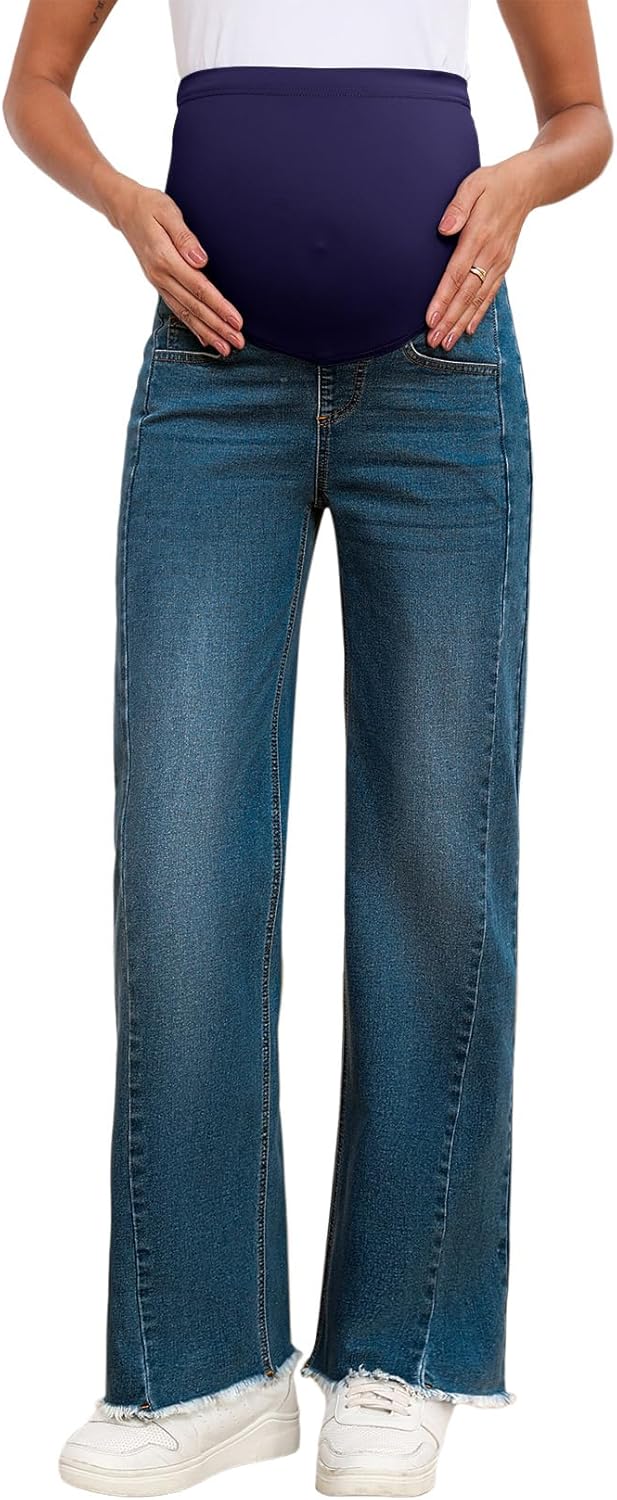BLENCOT Maternity Jeans for Women - Stylish and Comfortable Fit