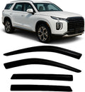 2020-2025 Tape-on Rain Guards for Hyundai Palisade - Tinted Vent Shade