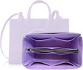 Purse Organizer for Telfar Small Tote Scarlet - Felt Insert