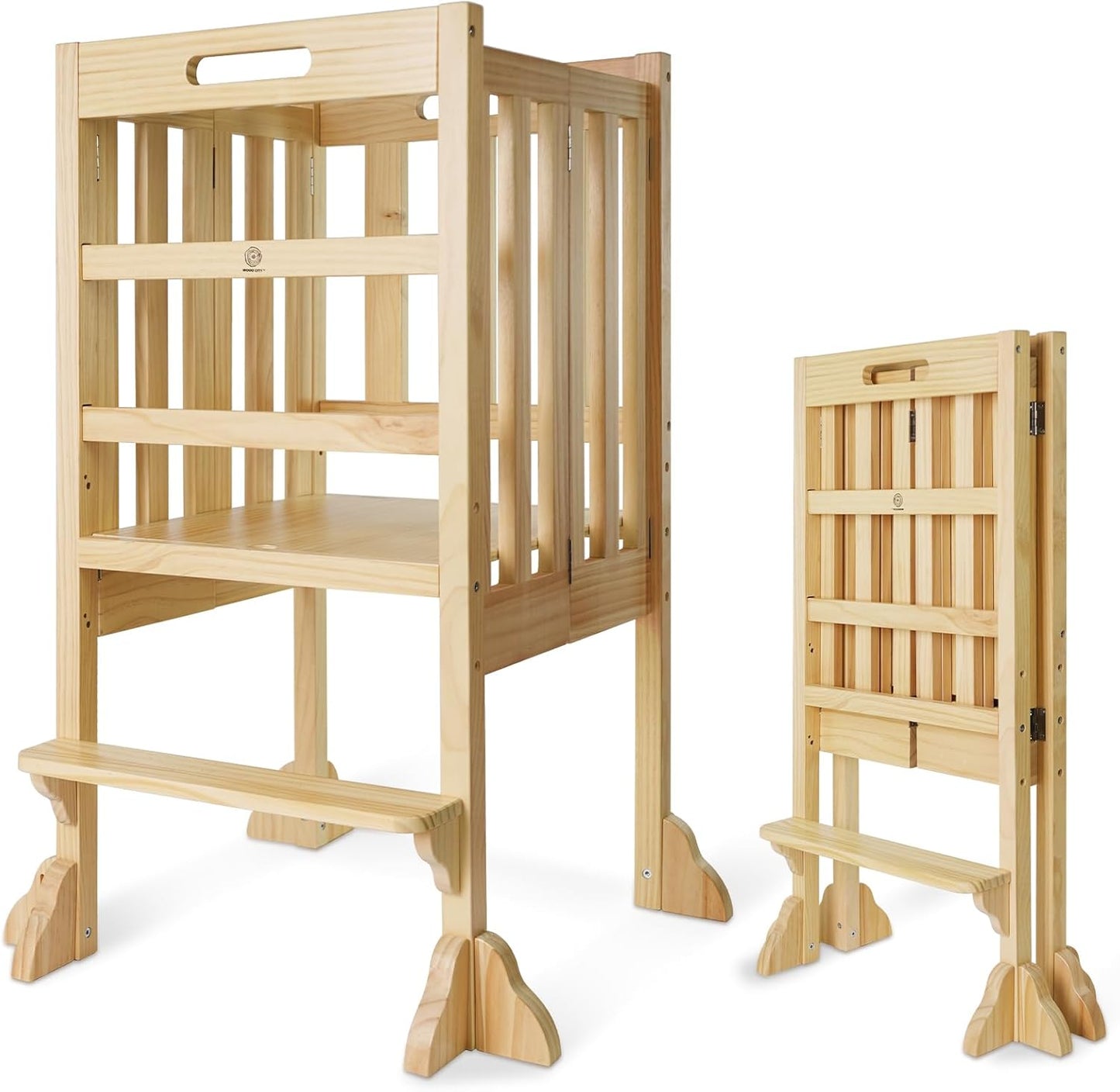 Foldable Toddler Learning Standing Tower for Kitchen Skills