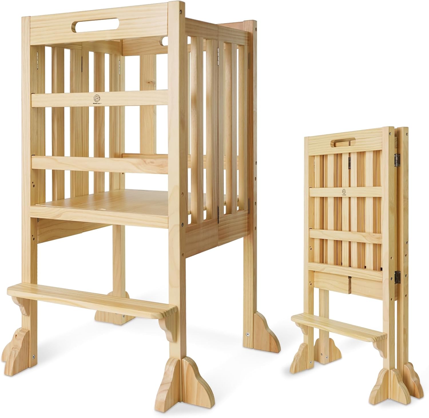 Foldable Toddler Learning Standing Tower for Kitchen Skills