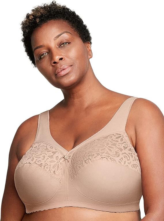 Glamorise Women's Plus Size MagicLift Cotton Support Bra Review