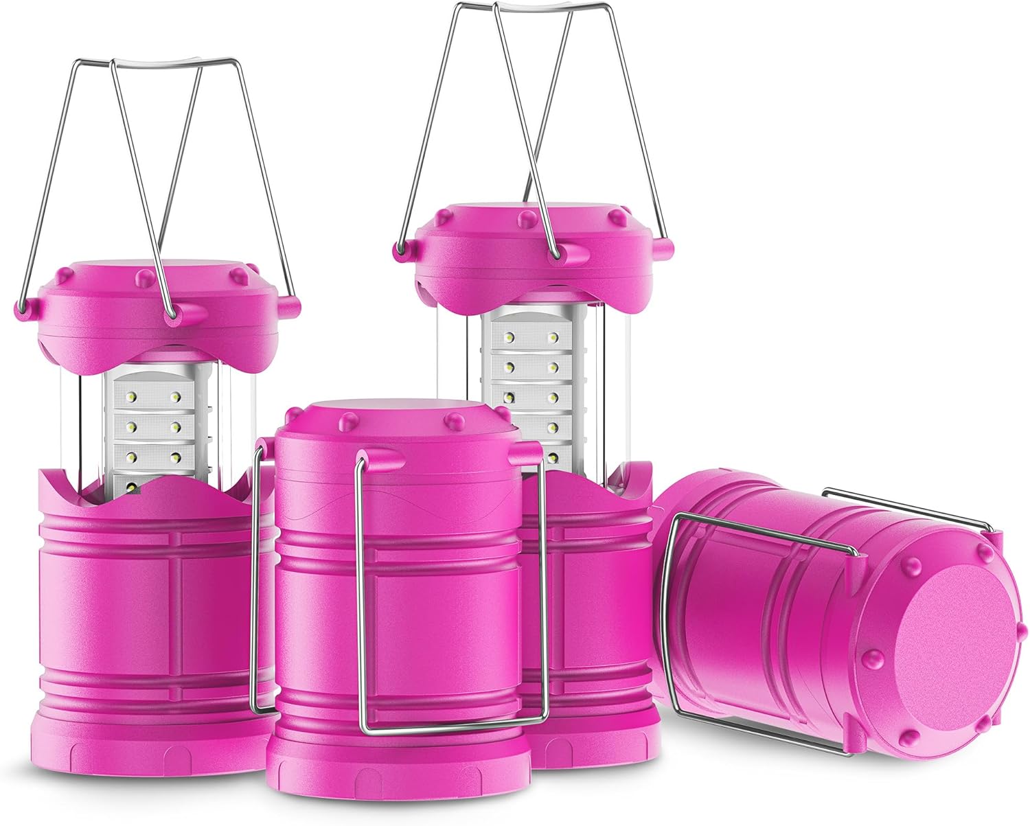 Brighten Your Adventure with Pink LED Lanterns