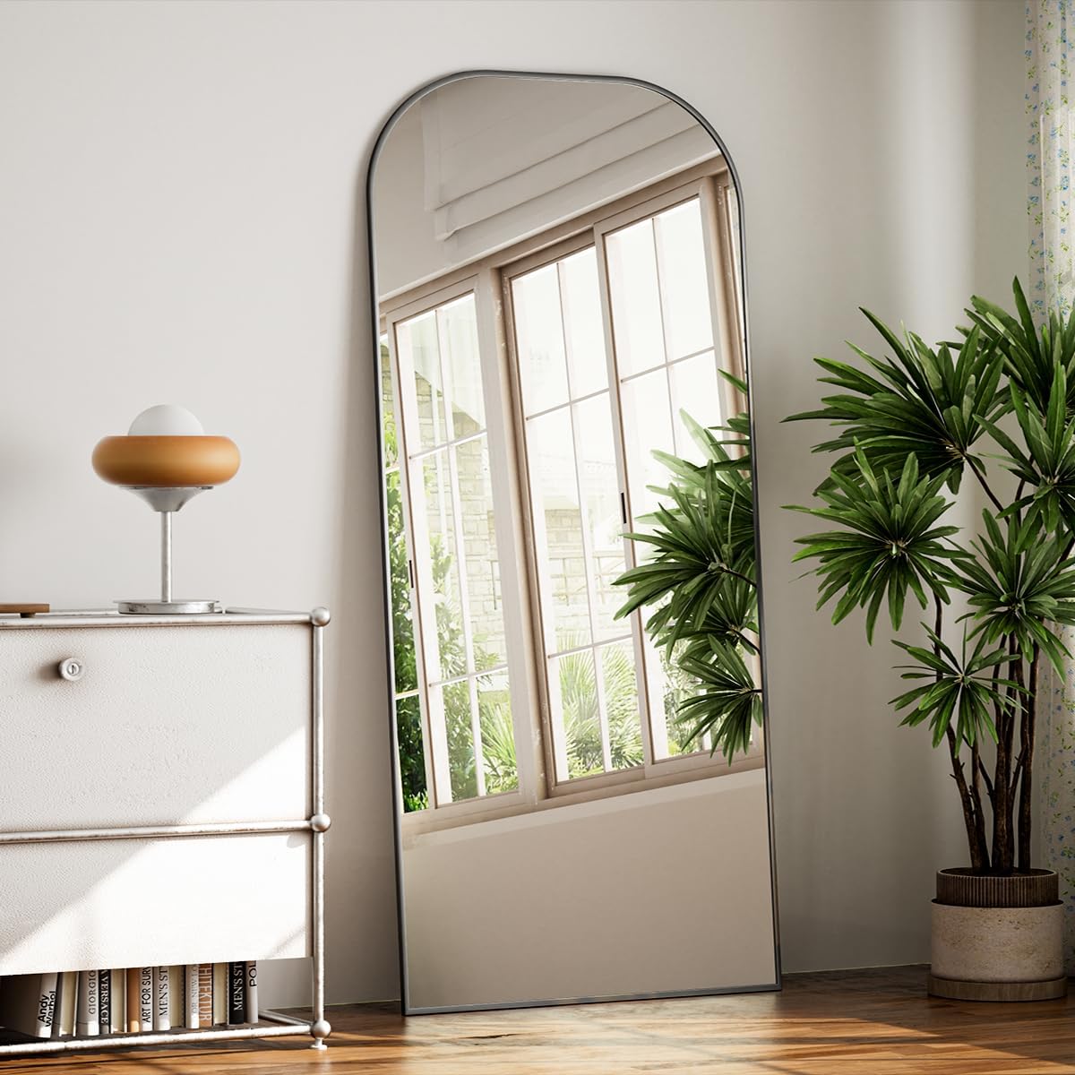 Koonmi Full Length Mirror 71x26 inch with Stand for Any Room