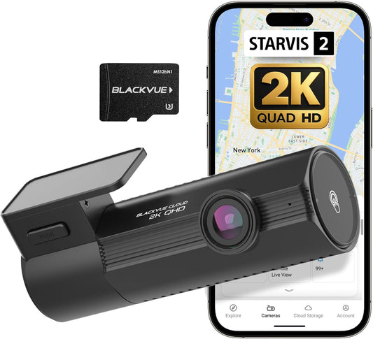 BlackVue Elite 8-1CH Dash Cam with 2K QHD and Smart Features