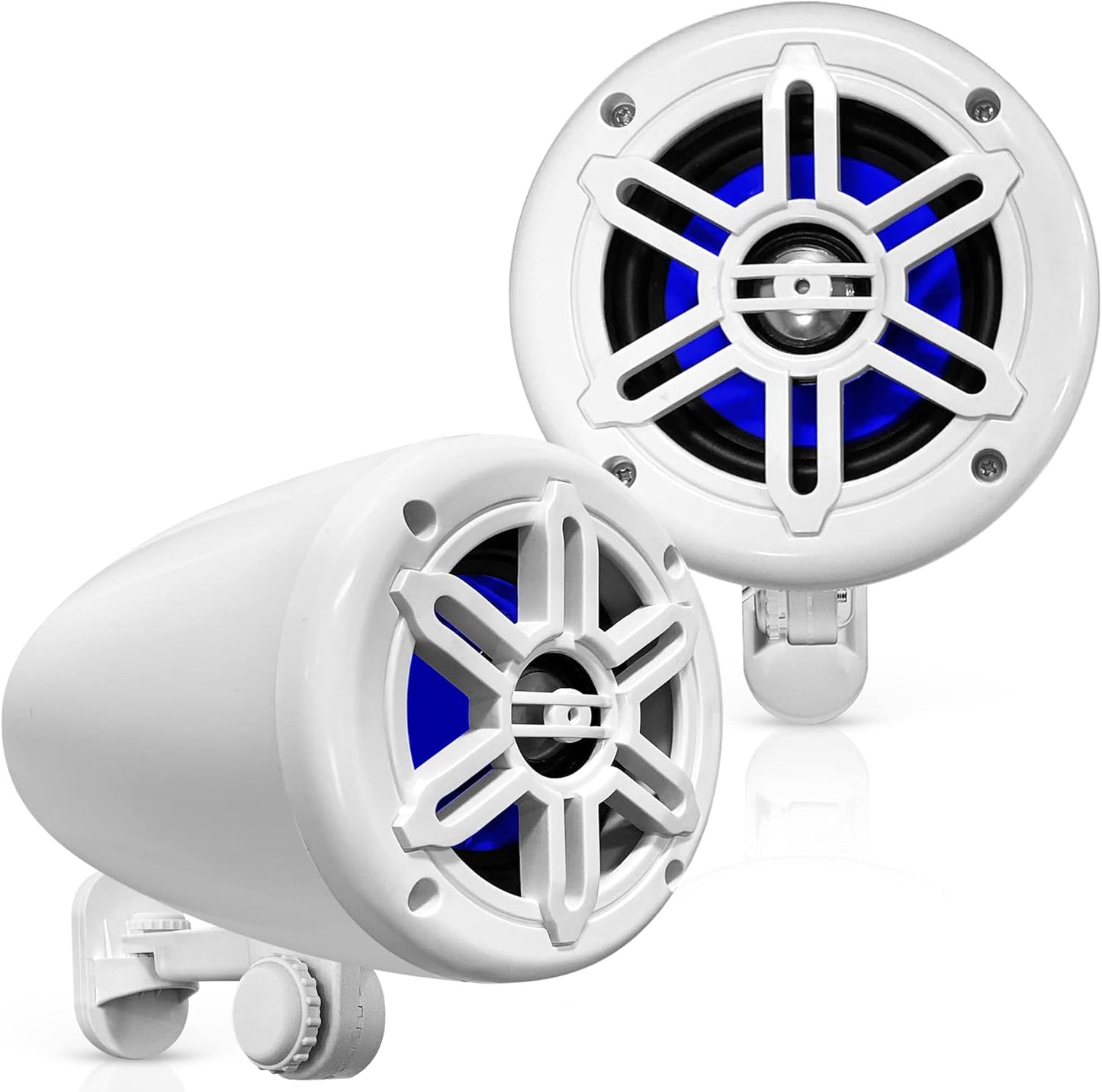 Pyle 4 Waterproof Off-Road Speakers - Immersive 150W Marine Sound
