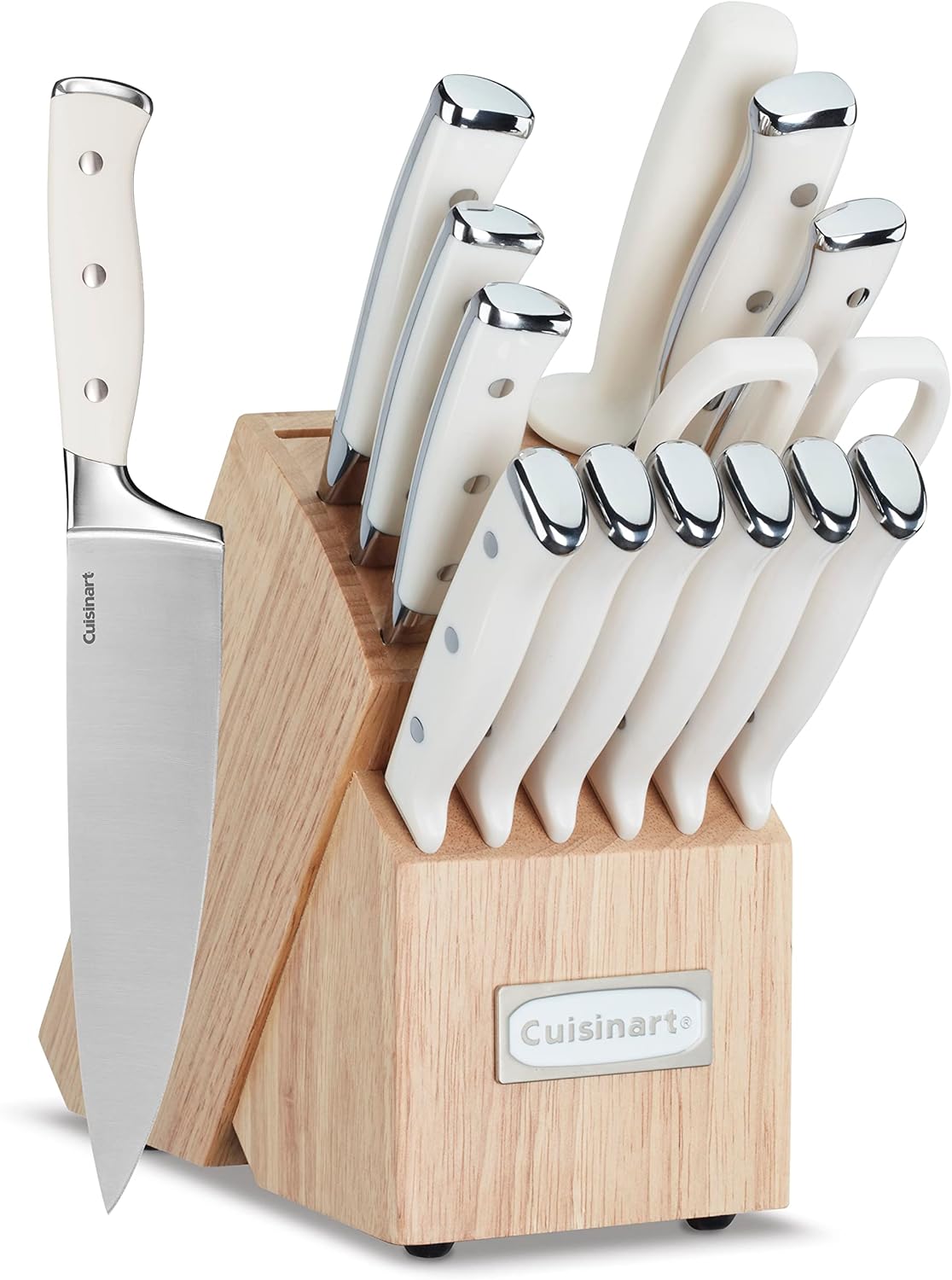 Cuisinart 15-Piece Knife Set with Block for Culinary Excellence