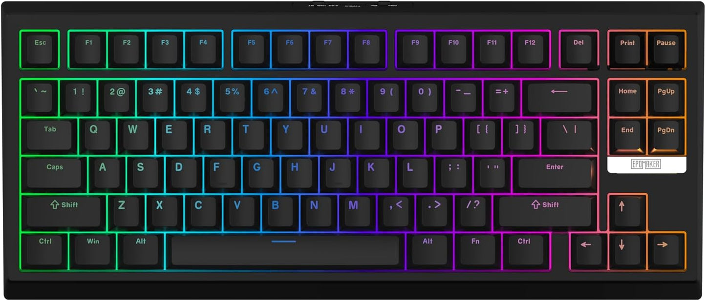 EPOMAKER G84 RGB Gaming Mechanical Keyboard for Gamers