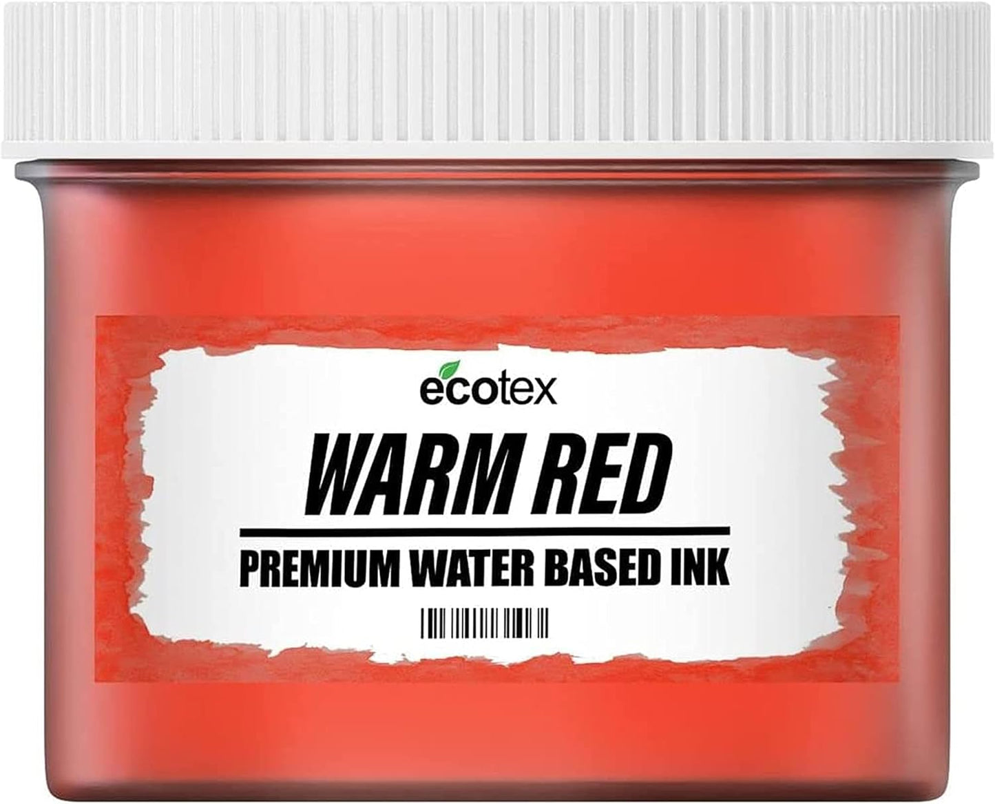Ecotex Screen Printing Warm Red Fabric Ink for Vibrant Prints