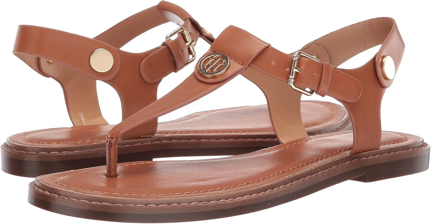 Tommy Hilfiger Bennia Open Toe Sandals with Buckle Closure