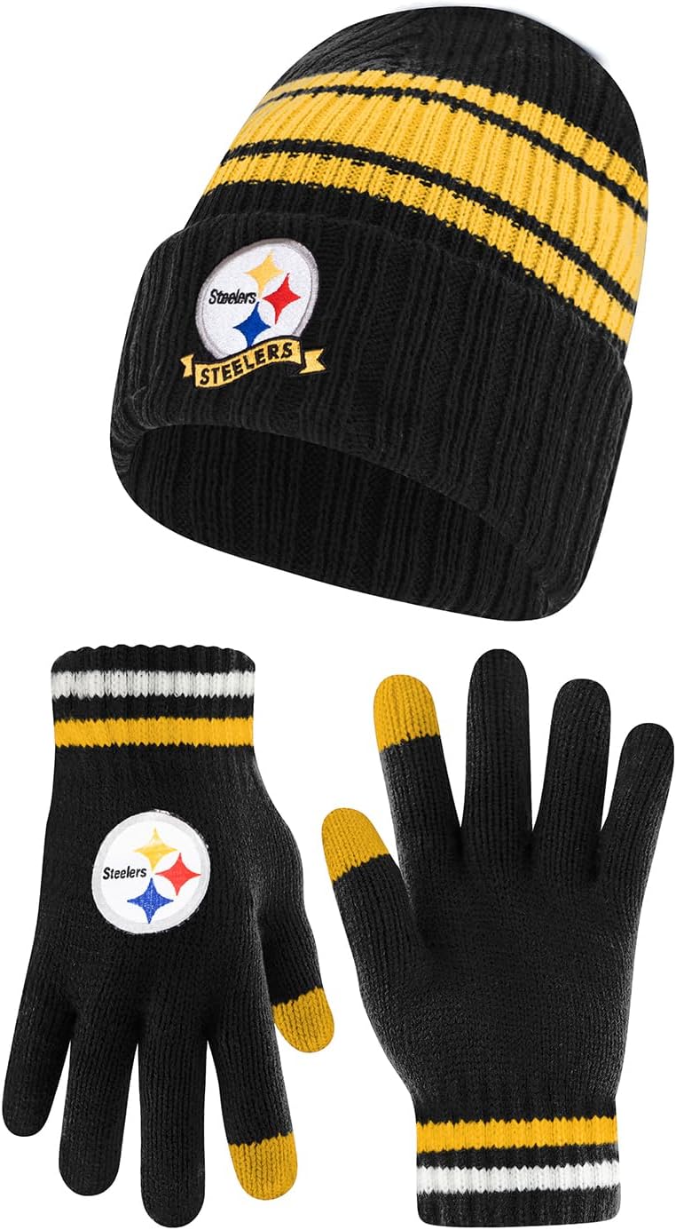 Ultra Game Youth NFL Official Super Soft Team Stripe Beanie