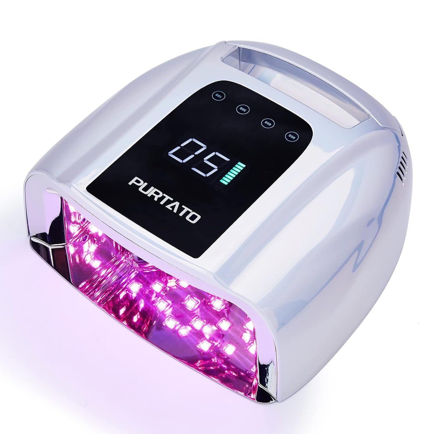Professional Rechargeable 96W UV LED Nail Lamp for Fast Curing