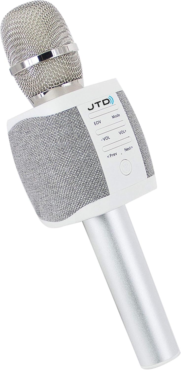 JTD Wireless Karaoke Mic Speaker: Sing, Record, Listen!