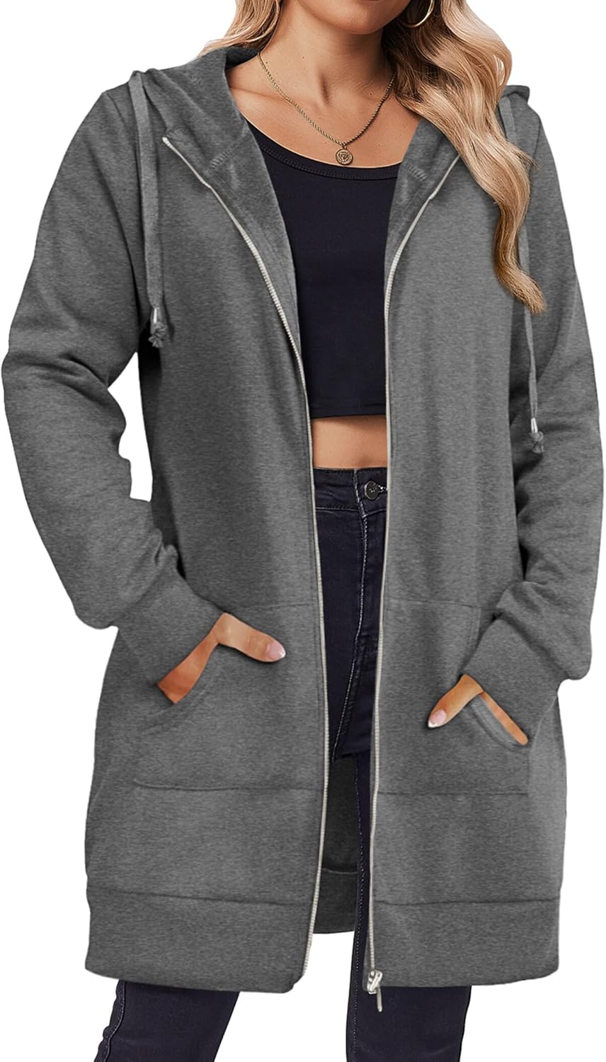 Zeagoo Zip Up Hoodies For Women: Stylish & Comfy Fleece