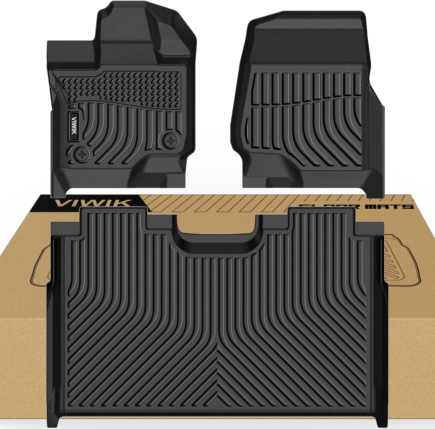 Custom Fit TPE Floor Mats for 2015-2025 Ford F-150 SuperCrew
