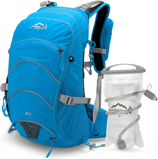 Hydration Pack 20L Backpack with 2L Bladder for Outdoor Adventures