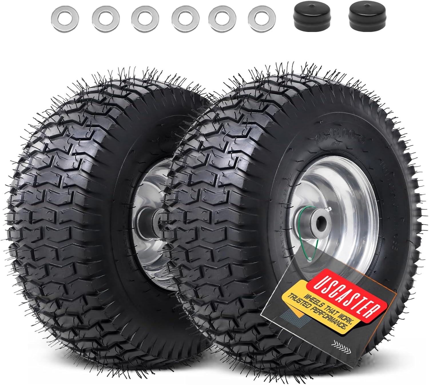 15x6.00-6nhs Lawn Mower Tires for Riding Mowers and Tractors