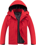 Men's Lightweight Waterproof Hooded Rain Jacket - Breathable Shell IV