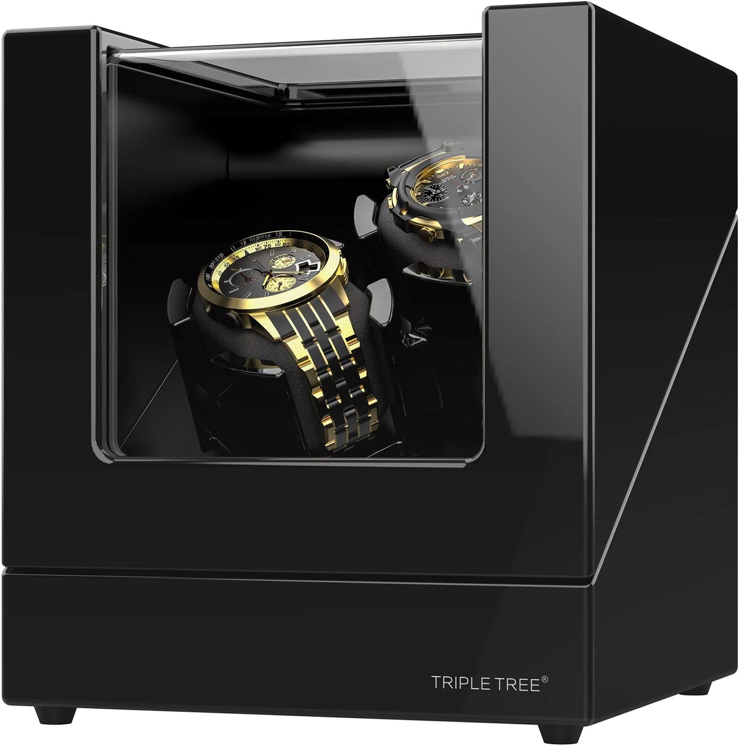 Japanese Quiet Motor Double Watch Winder