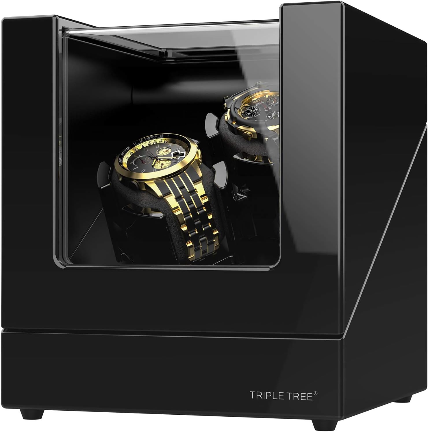Japanese Quiet Motor Double Watch Winder