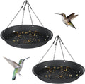 Bird Seed Catcher Tray 12.8 in 2-Set - Catches Fallen Seed and Husks