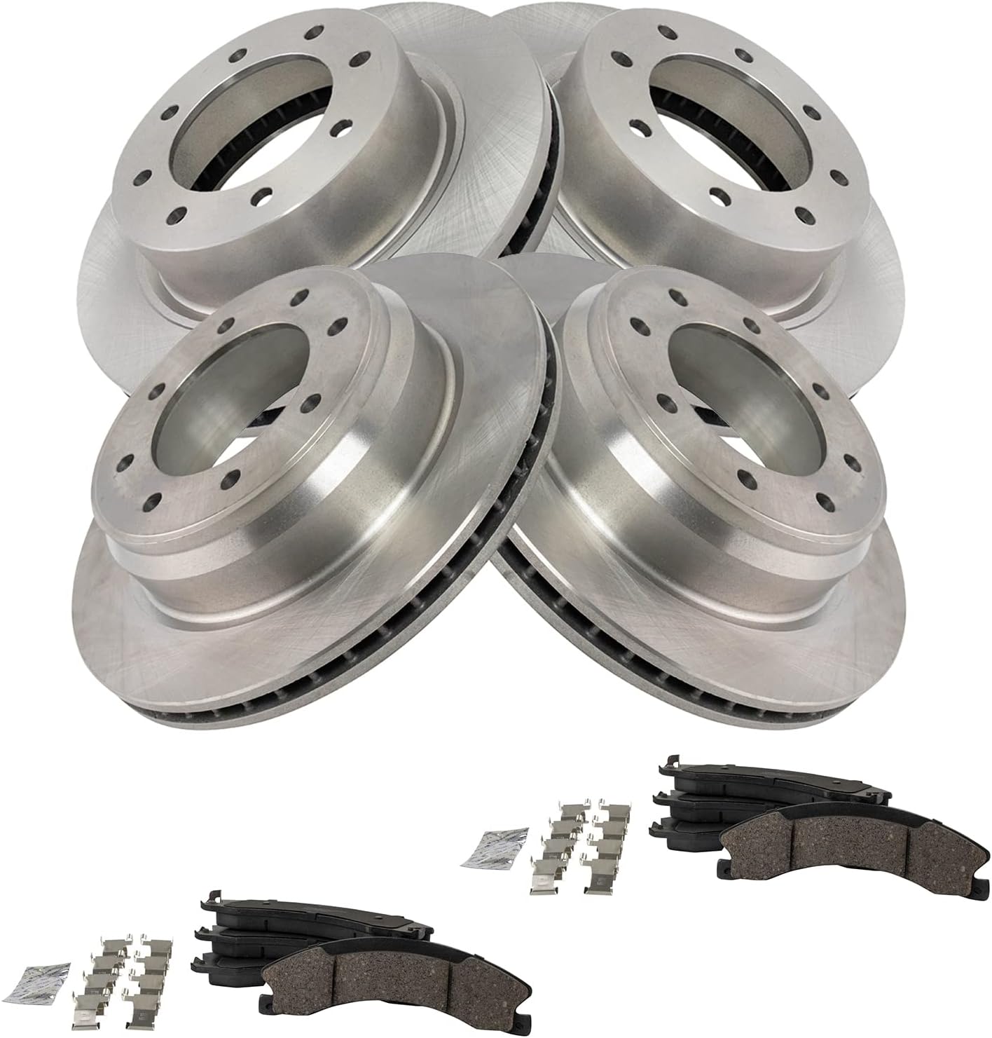 TRQ Brake Pad & Rotor Kit for 2012-2019 Nissan NV Series
