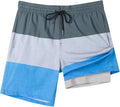 SURF CUZ Mens Swim Trunks 7 in Inseam - Quick Dry 2-in-1 which