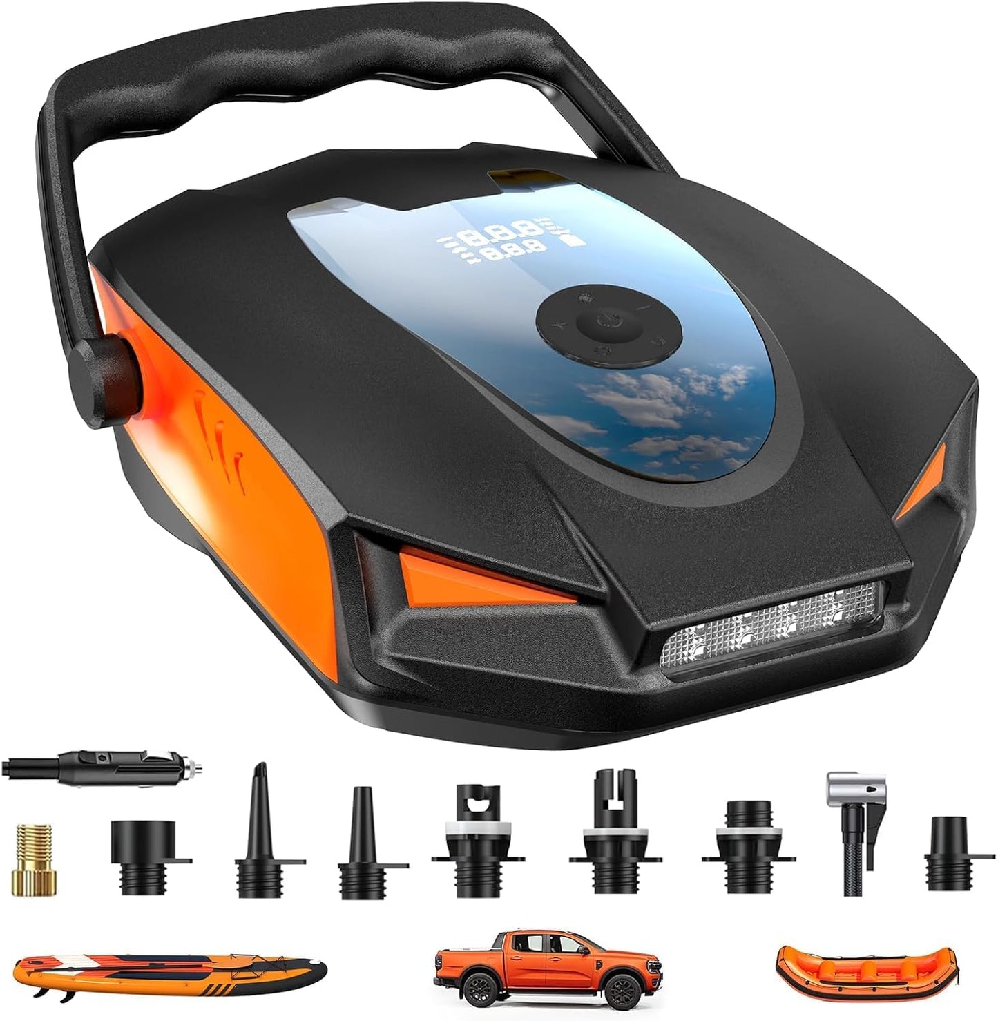50PSI Electric Paddle Board Pump for Fast Inflation & Deflation